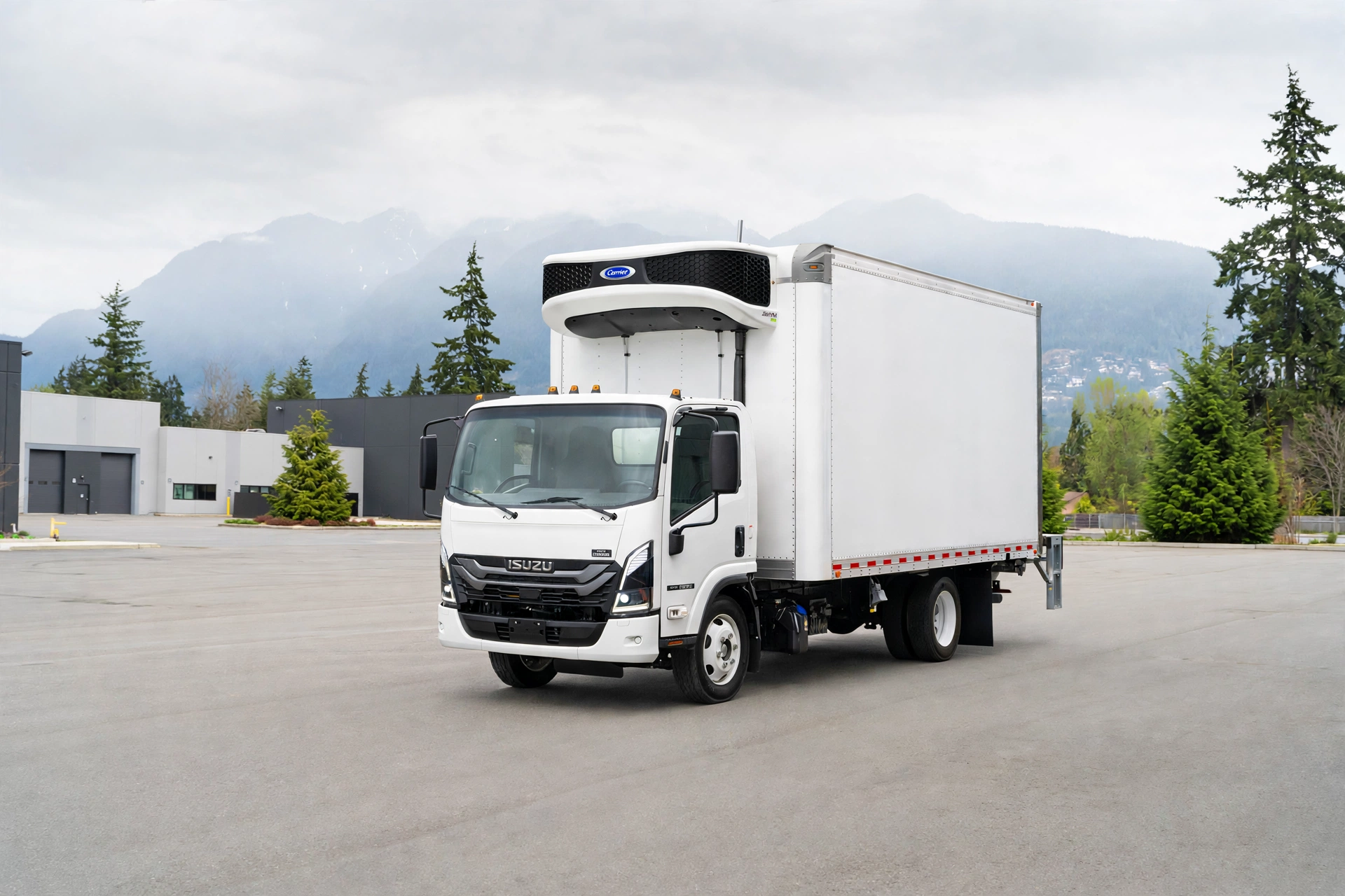 Evermount refrigerated truck body built in British Columbia
